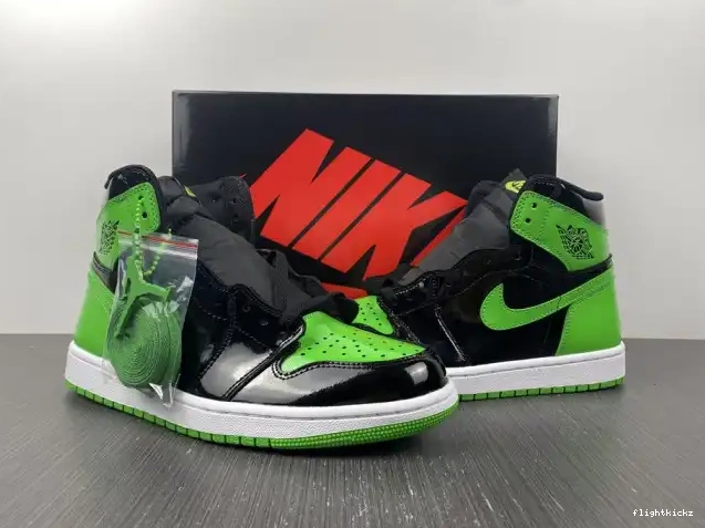 Green OG Jordan 1 High Air 555088-030 Pine 0527